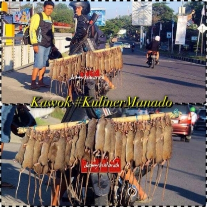 Kawok (Daging Tikus), Kuliner Tradisional Khas Minahasa Paling Digemari di Manado