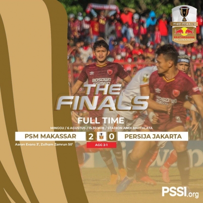 PSM Memang Harus Juara Piala Indonesia 2018