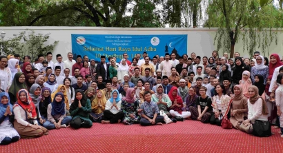 Indahnya Lebaran Haji, Bersujud bersama Warga Negara Indonesia di Beijing