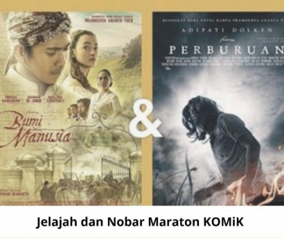 Ini Dia Peserta Jelajah dan Nobar Maraton "Bumi Manusia" dan "Perburuan"