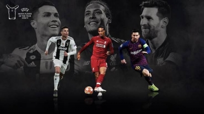 Inilah 3 Calon Peraih Pemain Terbaik Eropa 2018-2019