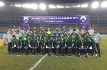 Hasil Laga Garuda Asia Vs Korea Selatan pada Ajang U-16 Boys Elite Football Tournament 2019