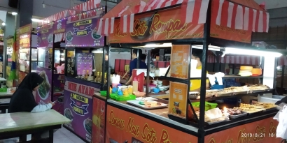 Nasi Soto Rempah ala Pasar Kuliner Pereng Purwokerto