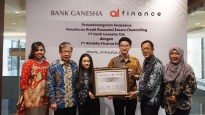Bank Ganesha Jalin Kerjasama dengan Akulaku Finance Indonesia dalam Penetrasi Pasar Konsumer