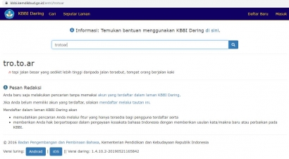 Trotoar di Jakarta Multifungsi, KBBI Perlu Direvisi?