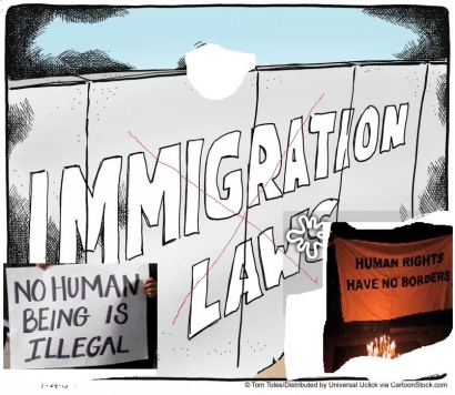 Restriksi Imigrasi Langgar Hak untuk Berimigrasi