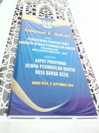 Anggota DPRK Banda Aceh Periode 2019-2024 Resmi Dilantik