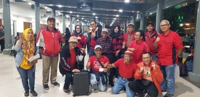 Perjaka DP, Klub Jalan Kaki Kampanye Pensiun ke Purwokerto