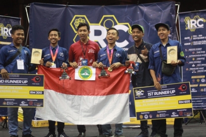 SMKN 3 Yogyakarta Harumkan Indonesia di Kompetisi Robot Internasional Malaysia 2019