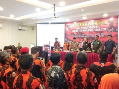 Wabup Himbau Dahulukan Persatuan pada Muscab VI Pemuda Pancasila Bantaeng