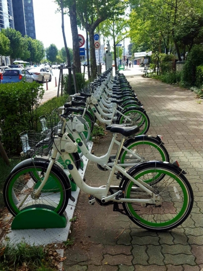 Cegah Kegemukan dengan Sewa Sepeda ala Warga Korea 