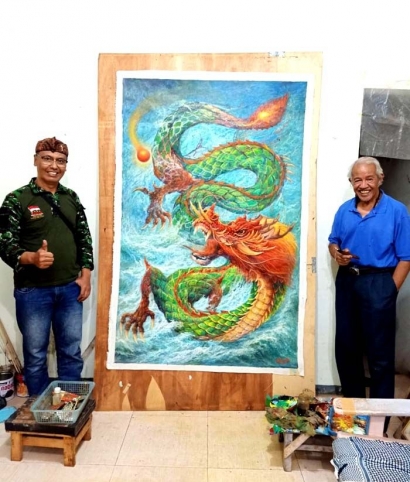 Bincang-bincang tentang Seni bersama Priyadi, Sang Pelukis Naga