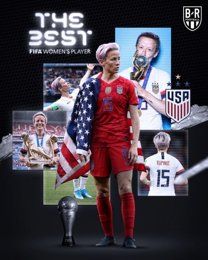 Megan Rapinoe, Pelita untuk dan dari Dunia Sepak Bola Wanita