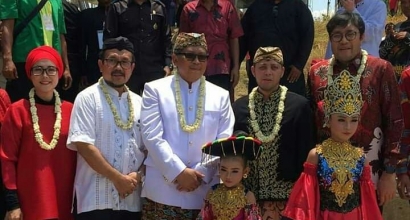 Hasto Hadiri Festival Tahu Gejrot di Midang Caidiraga Cirebon