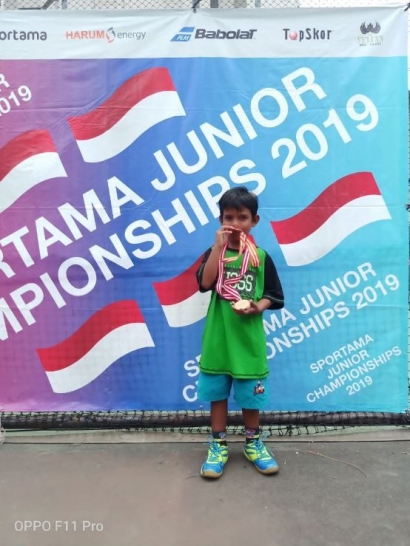 Farhan, Atlet Tenis Kalimantan Utara Terus Memperbaiki Peringkat