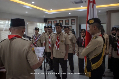 Pelantikan Pembina GP UIN SGD Bandung