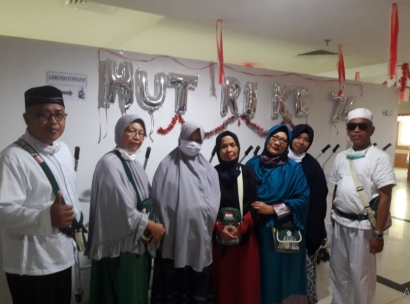 Perayaan Kemerdekaan Indonesia di KKHI Mekkah