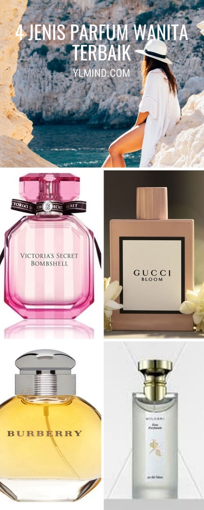 4 jenis parfum wanita terbaik