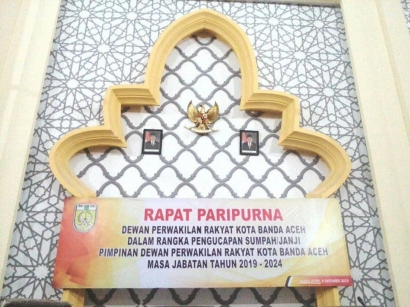 Pelantikan Ketua DPRK Banda Aceh Periode 2019-2024