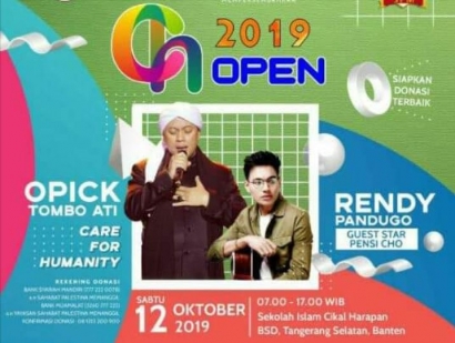 Closing Cikal Harapan Open (CHO) 2019 bersama Opick dan Rendi Pandugo