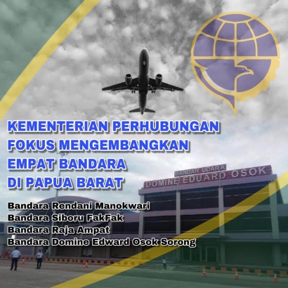 Fokus Majukan Papua, Pemerintah Bangun 4 Bandara