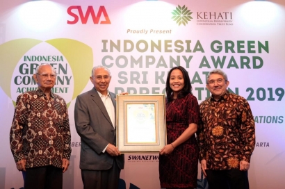 RLU Kembali Raih Penghargaan Green Company Award