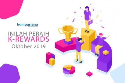 Kompasianer yang Berhasil Raih K-Rewards di Bulan Oktober 2019