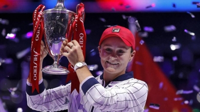 Ashleigh Barty Juara WTA Finals 2019, Rafael Nadal Kini Nomor Satu Dunia