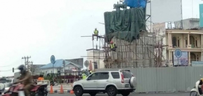 Patung Ibu Negara Fatmawati Menghiasi Jantung Kota Bengkulu
