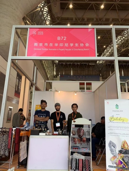 Acara Expo di China Bersama Mahasiswa Indonesia