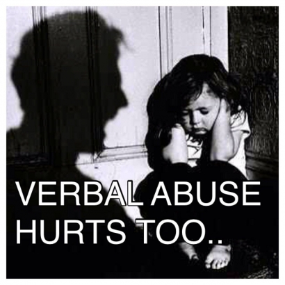 Verbal Abuse Hurts Too Childern
