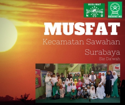 Musfat, Pengajian Muslimat Fatayat Kecamatan Sawahan Surabaya