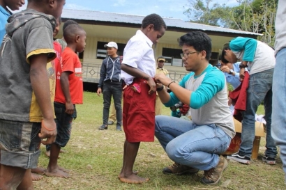 Mengenal Cristian Buendy Ginting, Jurnalis Peduli Pendidikan dari Papua