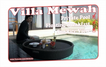 Nikmati Villa Mewah dengan Floating Breakfast Bali
