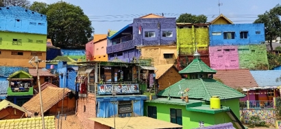 Seni dan Pemaknaan Kampung Warna-warni Jodipan, Malang