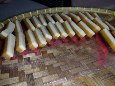 How to Make Cassava Layer Cake (Lapis Singkong)