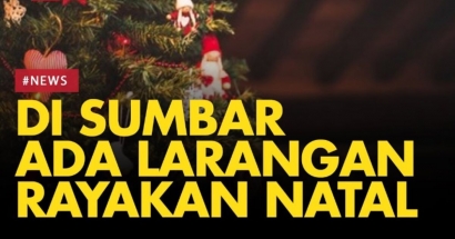Menyoal Larangan Ibadah Natal di Sumatera Barat