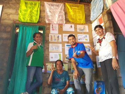 Dukung Pembangunan Berbasis Data, KKBPK Kecamatan Ile Boleng NTT Benahi Rumah Data Kampung KB