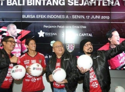 Bali United, Antara Prestasi di Lapangan Hijau dan di Bursa Saham