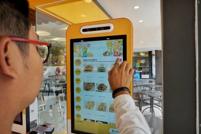 Restoran Khas Jepang ini Adakan Digital KiosK, Melayani Manusia dengan Teknologi
