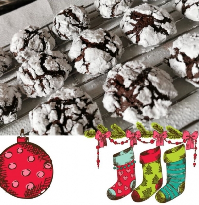 Choco Crinkle, Bingkisan Pemanis Natal untuk Ibu Mertua