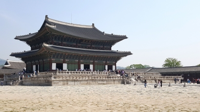 Belajar Sejarah di Gyeongbokgung Palace