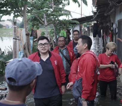 DPC PSI Kelapa Gading Desak Gubernur Kerja Serius Atasi Banjir