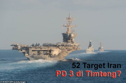 AS Siap Bidik 52 Target Iran, Bersiaplah PD3 di Timur Tengah