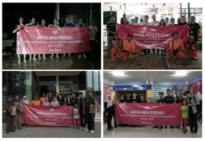 Peduli Korban Banjir, Akulaku Indonesia Berikan Bantuan ke Beberapa Titik Banjir