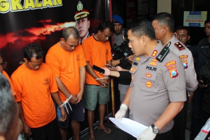 Satresnarkoba Polres Bangkalan Bekuk 5 Pengedar Sabu
