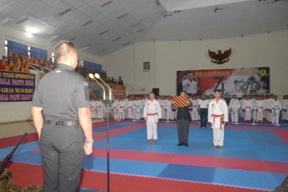 Marinir Gelar Kejuaraan Karate