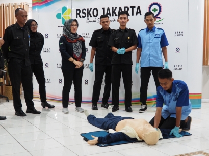 RSKO Jakarta Menyelenggarakan Pelatihan BHD, PPI, K3RS bagi Frontliner, Antisipasi Apakah?