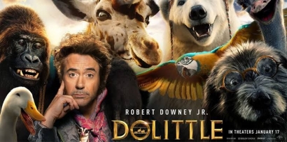 "Dolittle", Film Keluarga yang Menghibur Namun Cenderung Mudah Terlupakan