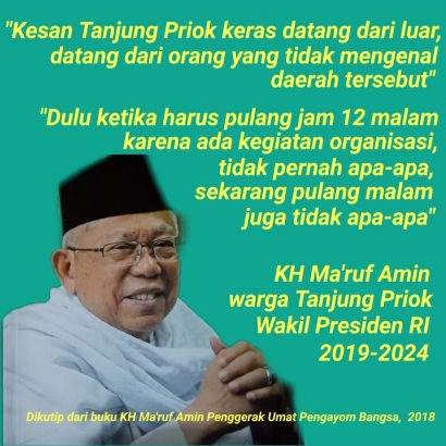 Ternyata Wakil Presiden RI Orang Tanjung Priok